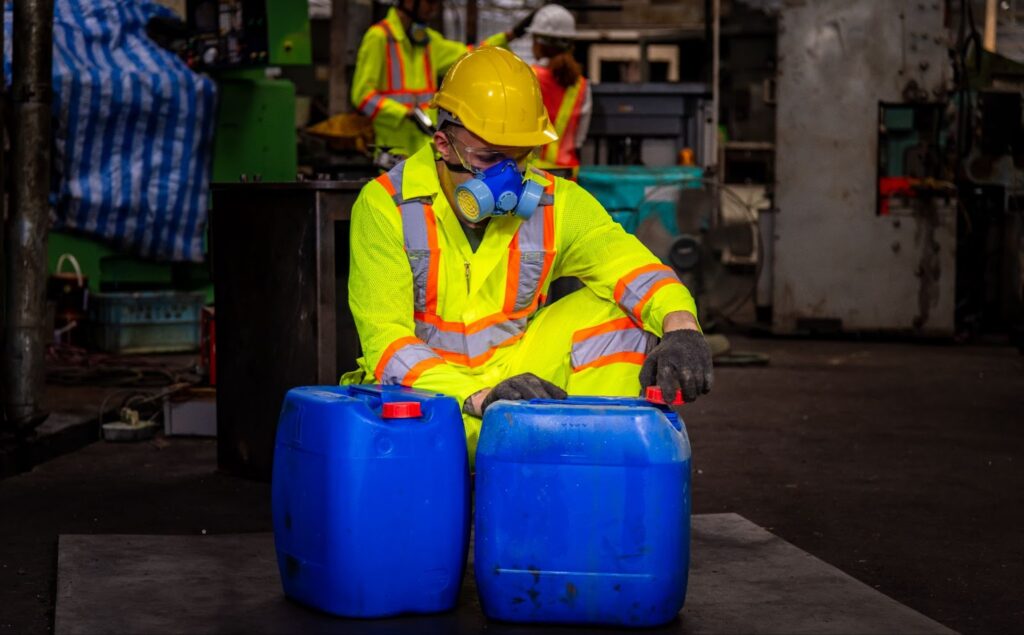 Handling waste oil